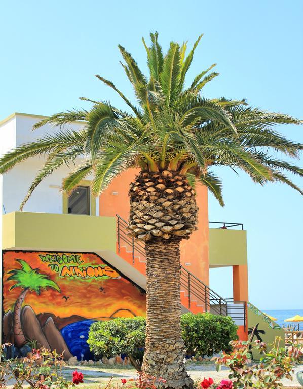 Alkionis Beach Sztavroménosz Kültér fotó