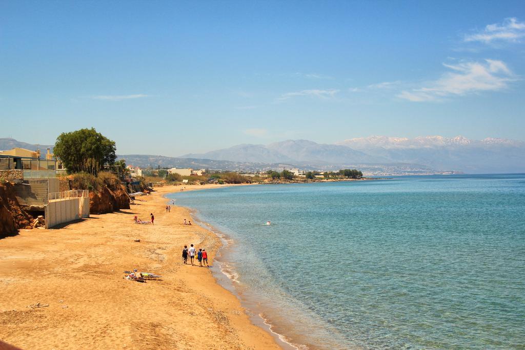 Alkionis Beach Sztavroménosz Kültér fotó